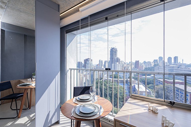 Studio 2213 Jardins - Completo Aconchegante