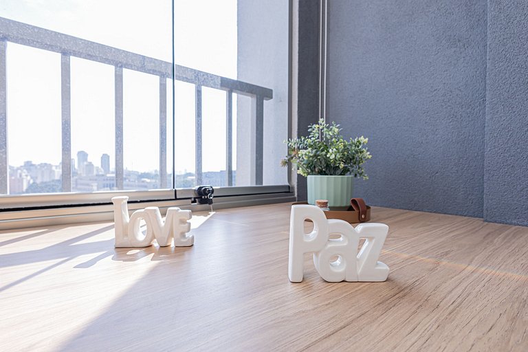 Studio 2213 Jardins - Completo Aconchegante