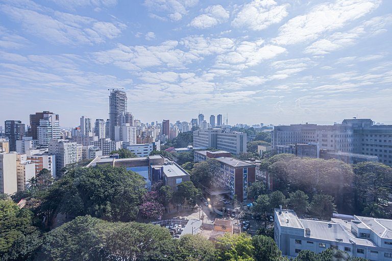 Studio 2213 A 600m do metrô para fácil mobilidade