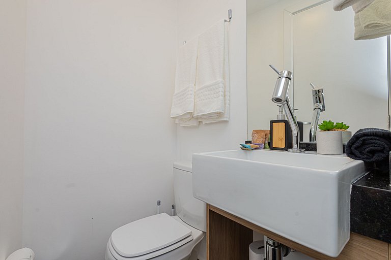 Studio 2213 Jardins - Completo Aconchegante
