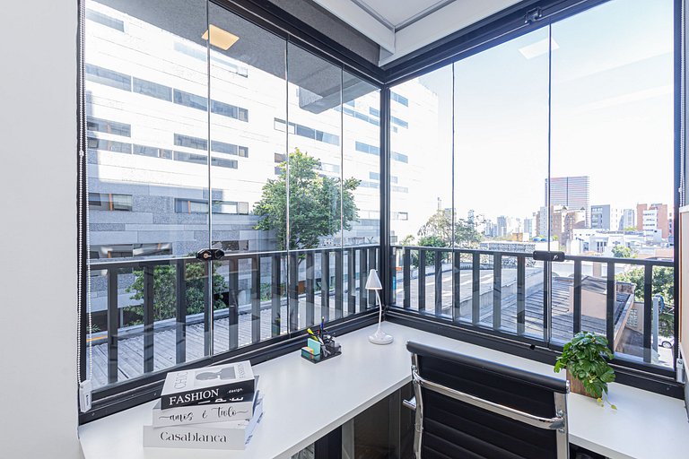 Studio 303 Vila Madalena Luxuoso Confortável