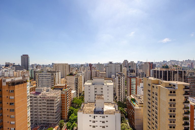Studio 2311 Charmoso, Com vista bairro Itaim Bibi