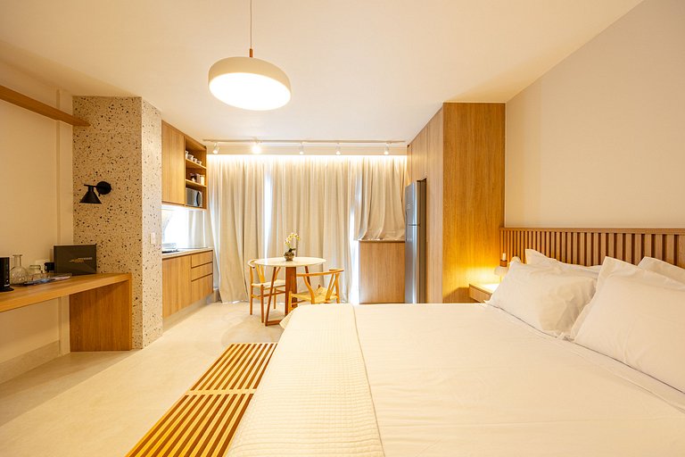 Studio 2311 Charmoso, Com vista bairro Itaim Bibi