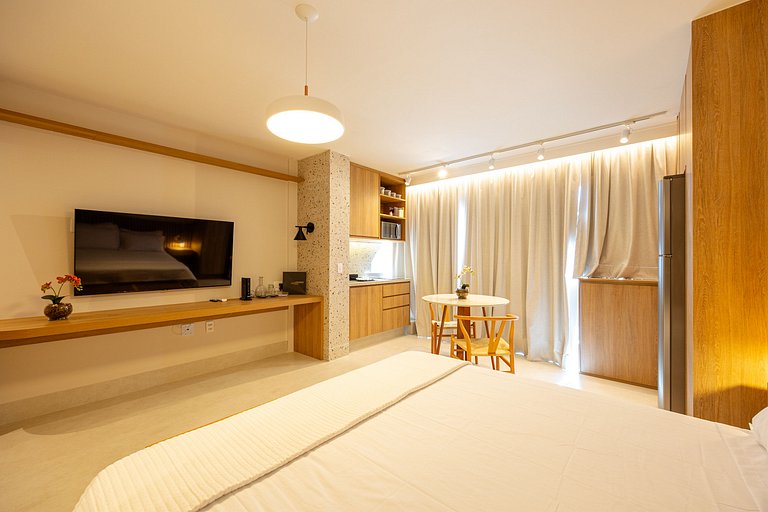 Studio 2311 Charmoso, Com vista bairro Itaim Bibi