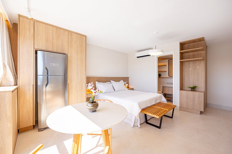Studio 2311 Charmoso, Com vista bairro Itaim Bibi