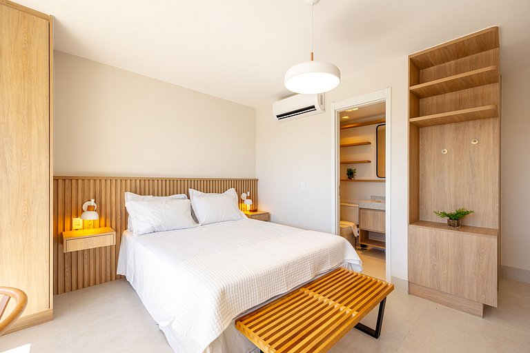 Studio 2311 Charmoso, Com vista bairro Itaim Bibi