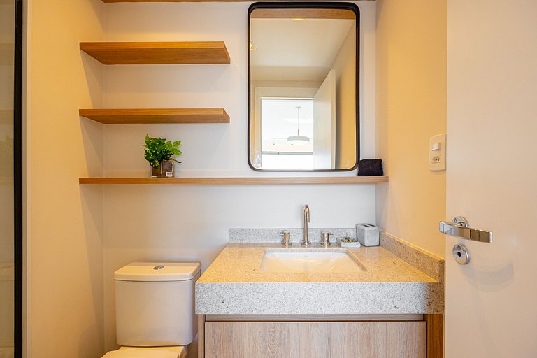 Studio 2311 Charmoso, Com vista bairro Itaim Bibi