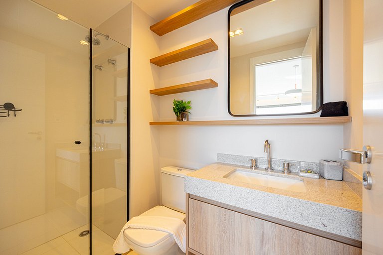 Studio 2311 Charmoso, Com vista bairro Itaim Bibi