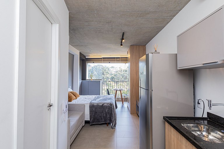 Studio 803 Jardins - Luxo com Sofa Cama