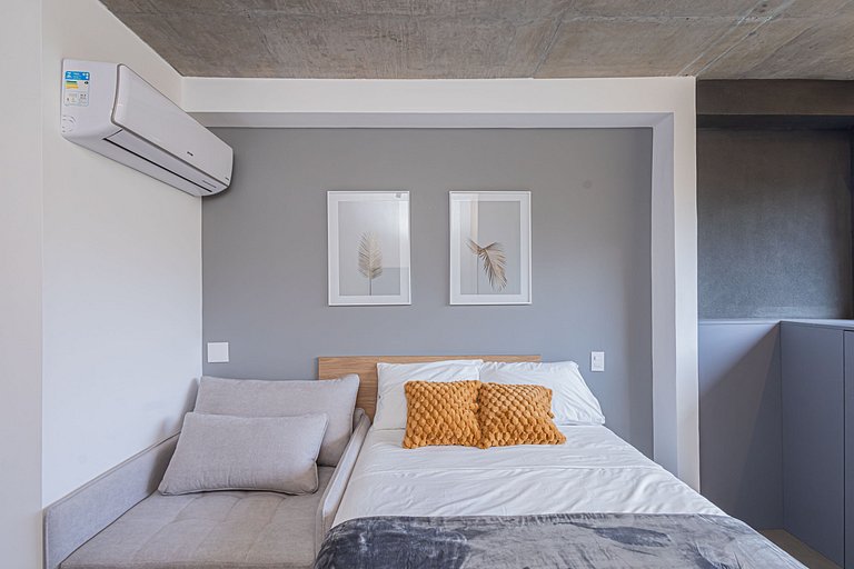 Studio 803 Jardins - Luxo com Sofa Cama
