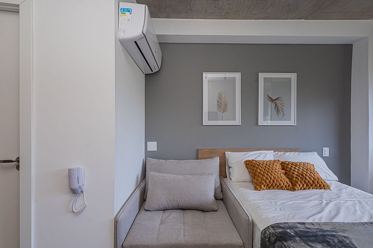 Studio 803 Jardins - Luxo com Sofa Cama
