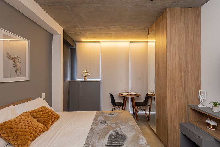 Studio 803 Jardins - Luxo com Sofa Cama