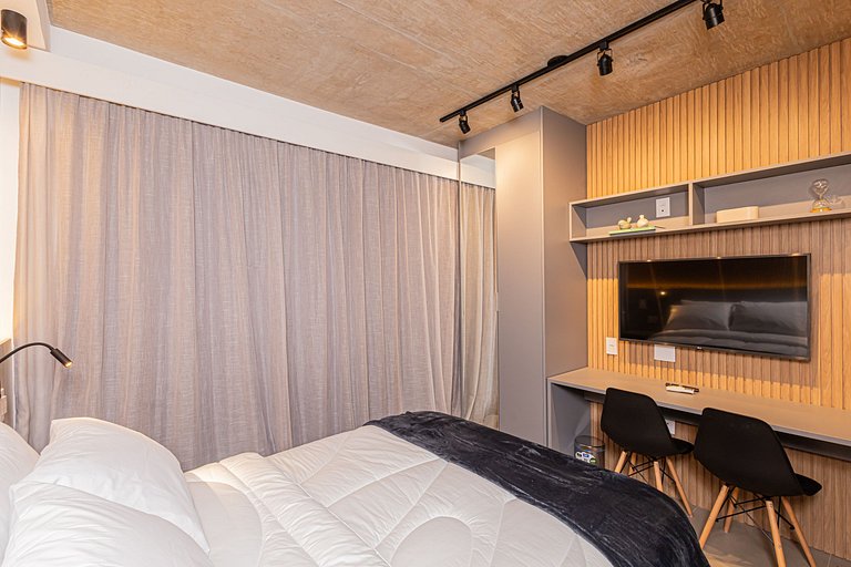 Studio 1202 Jardins - Luxuoso Acolhedor