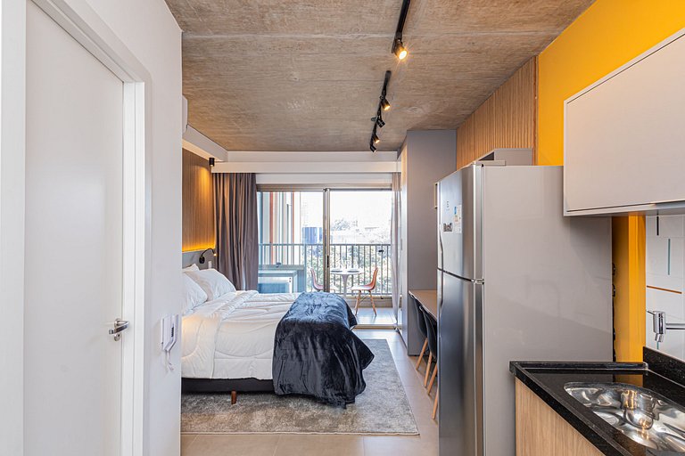 Studio 1202 Jardins - Luxuoso Acolhedor