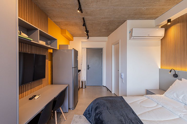 Studio 1202 Jardins - Luxuoso Acolhedor