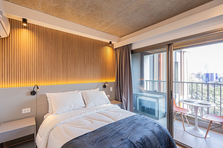 Studio 1202 Jardins - Luxuoso Acolhedor