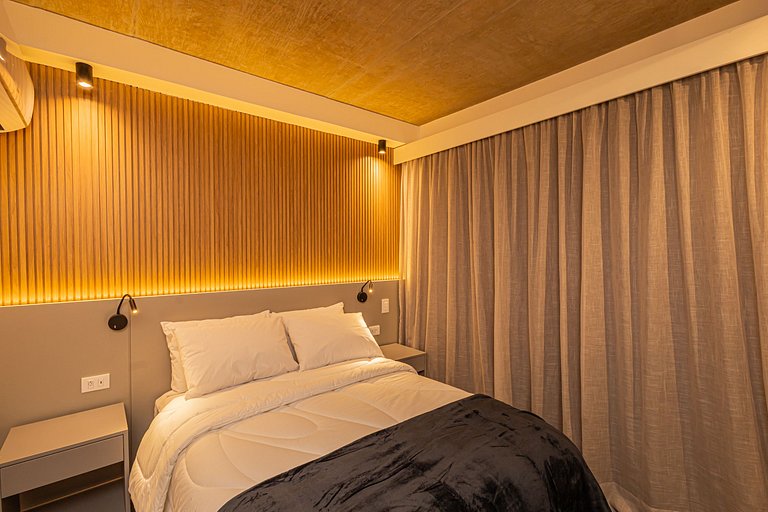 Studio 1202 Jardins - Luxuoso Acolhedor