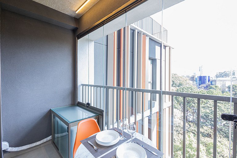 Studio 1202 Jardins - Luxuoso Acolhedor