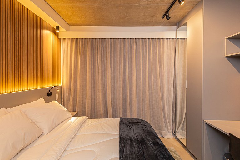 Studio 1202 Jardins - Luxuoso Acolhedor