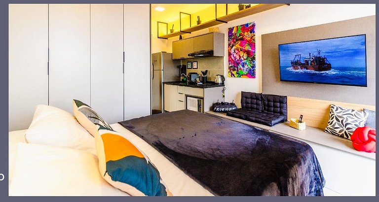 Studio 712 Vila Madalena Completo Luxo