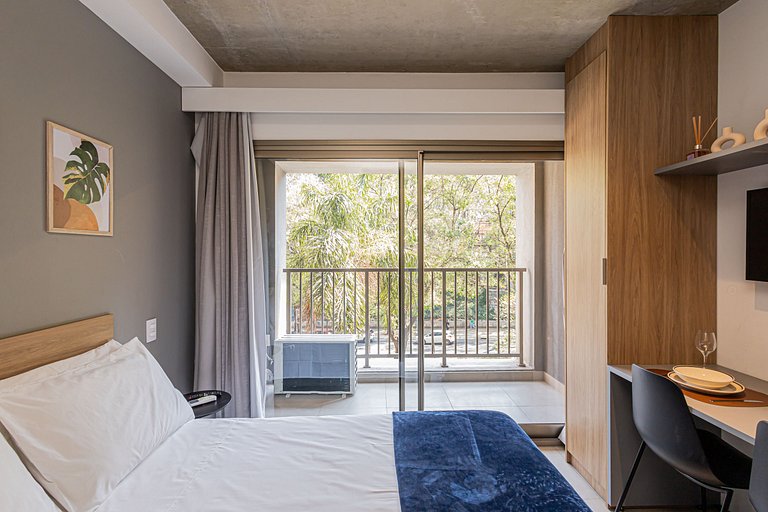 Studio 403 Jardins - Luxuoso Acolhedor