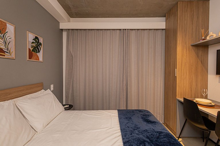 Studio 403 Jardins - Luxuoso Acolhedor