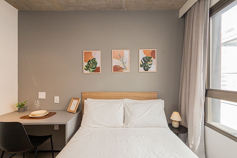 Studio 413 Jardins - Completo Acolhedor