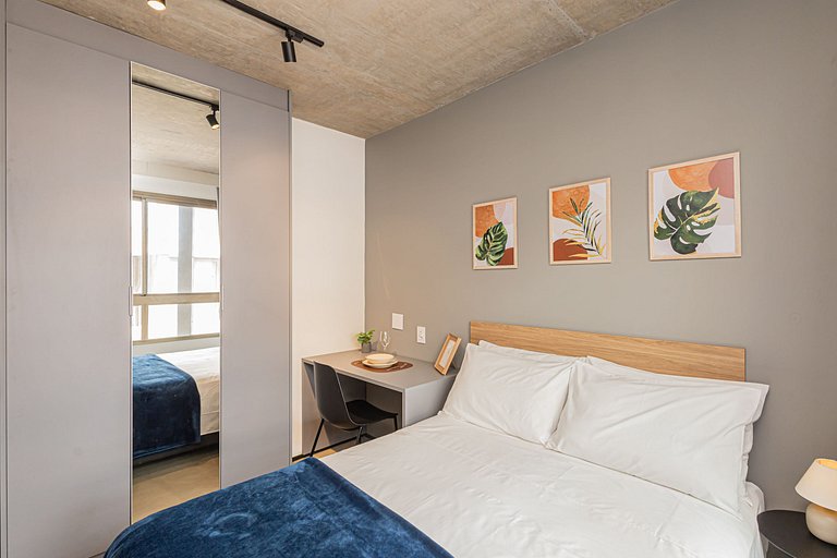 Studio 413 Jardins - Completo Acolhedor