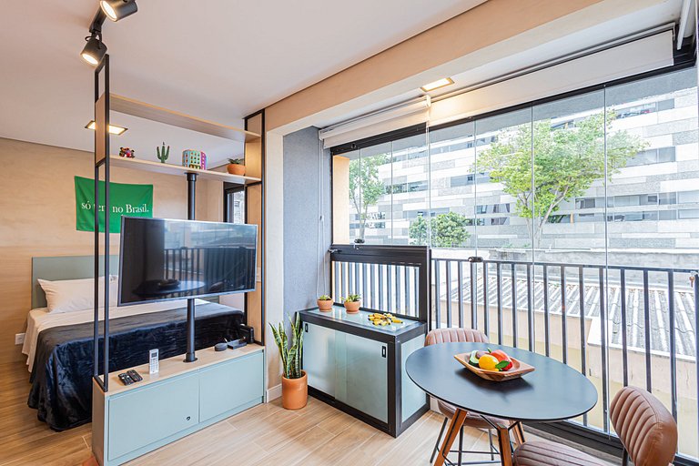 Studio 201 – Charme e Brasilidade na Vila Madalena