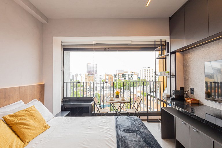 Studio 614 Vila Madalena Completo Luxo