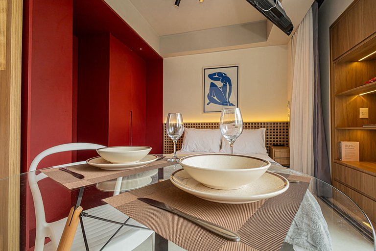Studio 305 Colado no bairro Vila Madalena e Sumaré