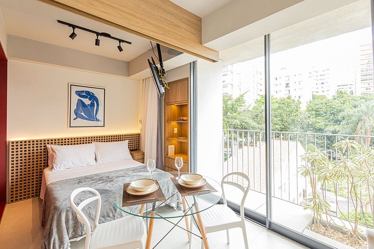 Studio 305 Colado no bairro Vila Madalena e Sumaré