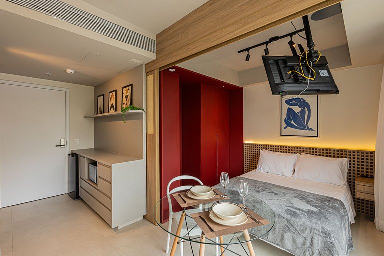 Studio 305 Colado no bairro Vila Madalena e Sumaré