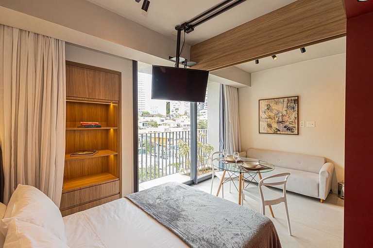Studio 305 Colado no bairro Vila Madalena e Sumaré