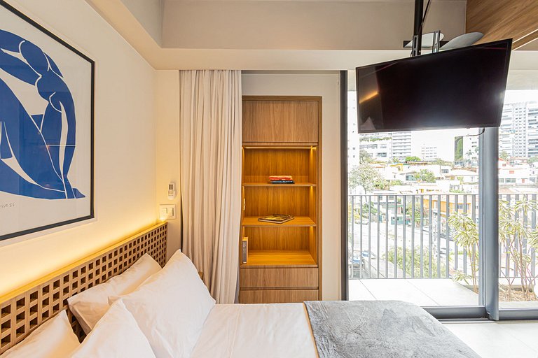 Studio 305 Colado no bairro Vila Madalena e Sumaré