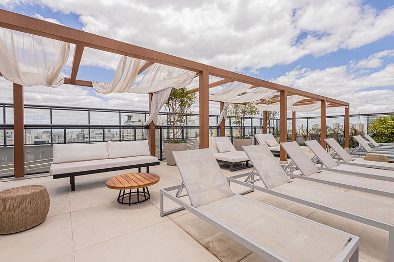 Studio 917 Bela Vista Completo Luxo