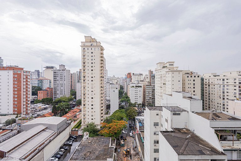 Studio 1307 Na Rua Augusta Bairro completo