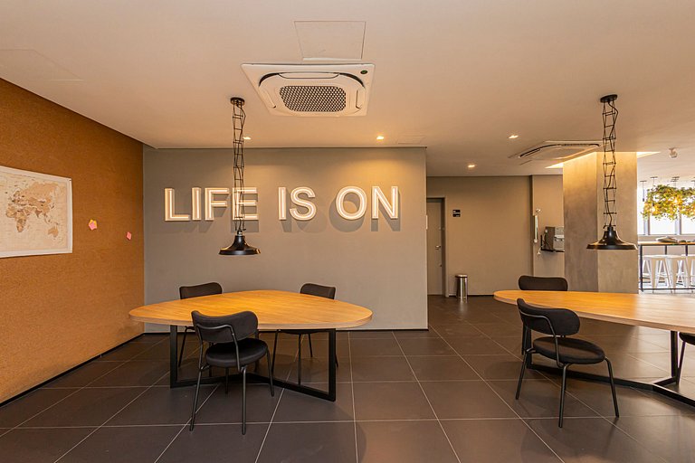 Studio 2120 Paraíso completo Aconchegante