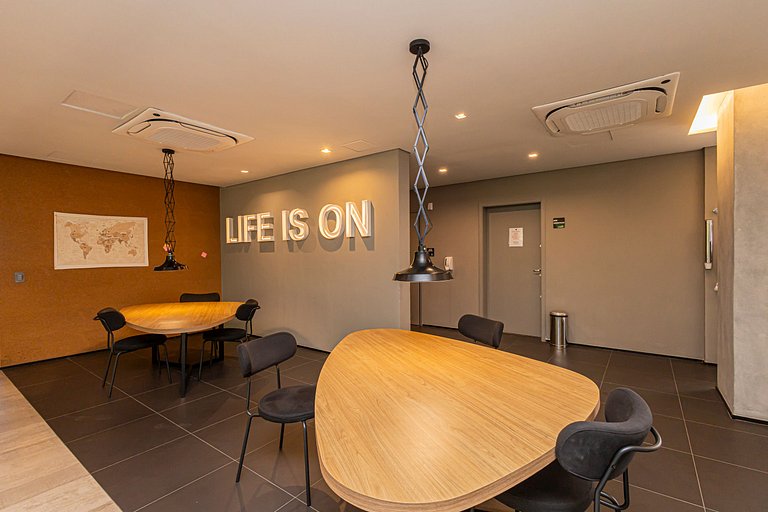 Studio 2120 Paraíso completo Aconchegante