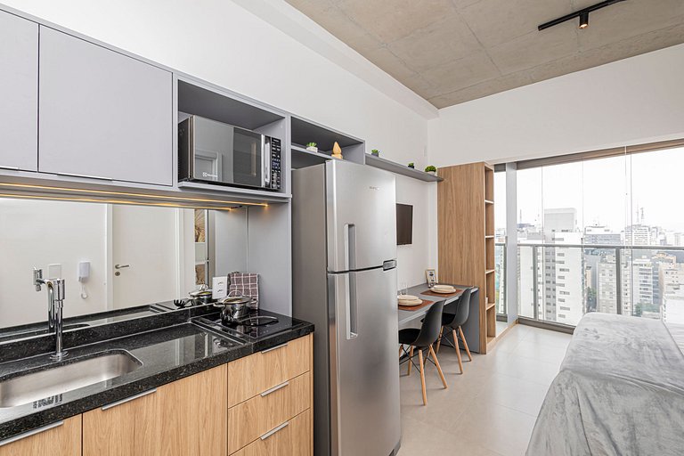 Studio 2120 Paraíso completo Aconchegante