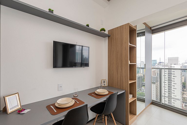 Studio 2120 Paraíso completo Aconchegante