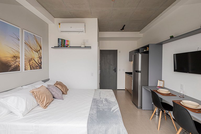 Studio 2120 Ao lado do Metrô Paraíso - São Paulo