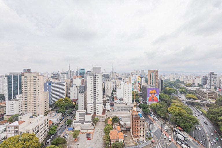 Studio 2120 Ao lado do Metrô Paraíso - São Paulo