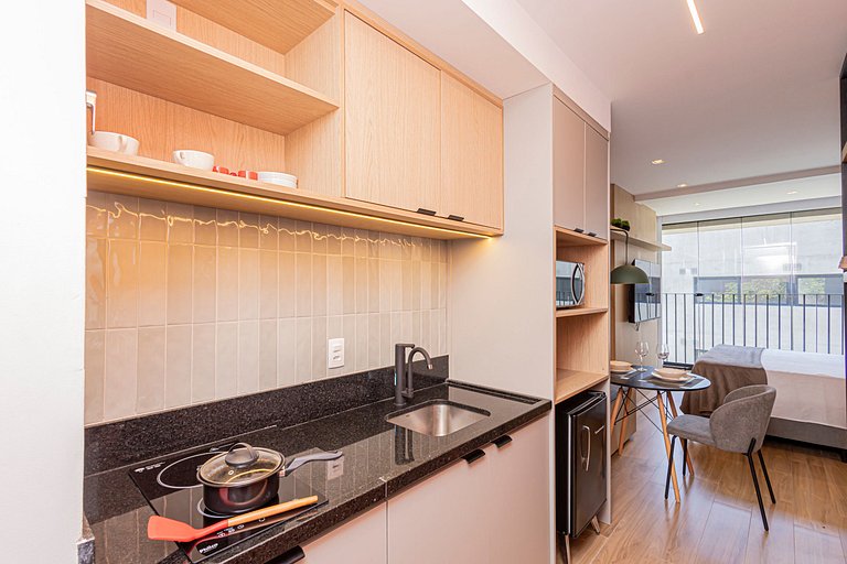 Studio504 Pinheiros 500m estação Fradique Coutinho