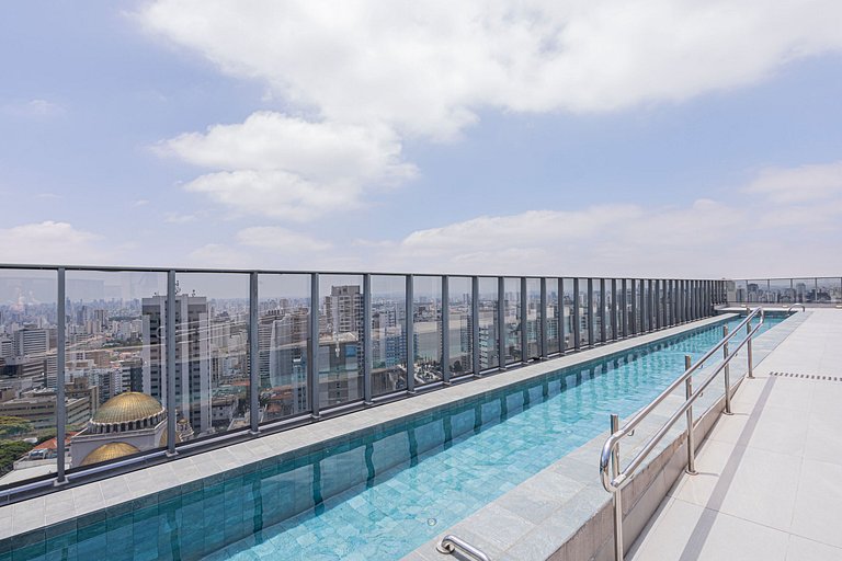 Apartamento 1829 Vista da cidade ao lado do Metrô