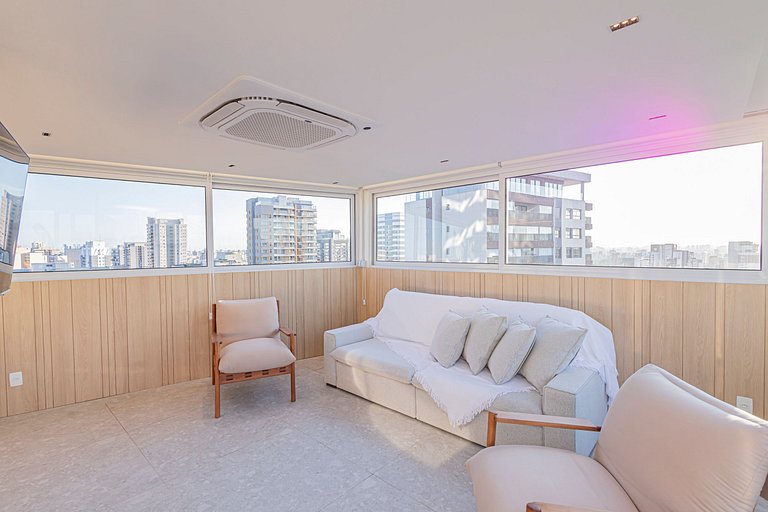 Apartamento 1829 Vista da cidade ao lado do Metrô