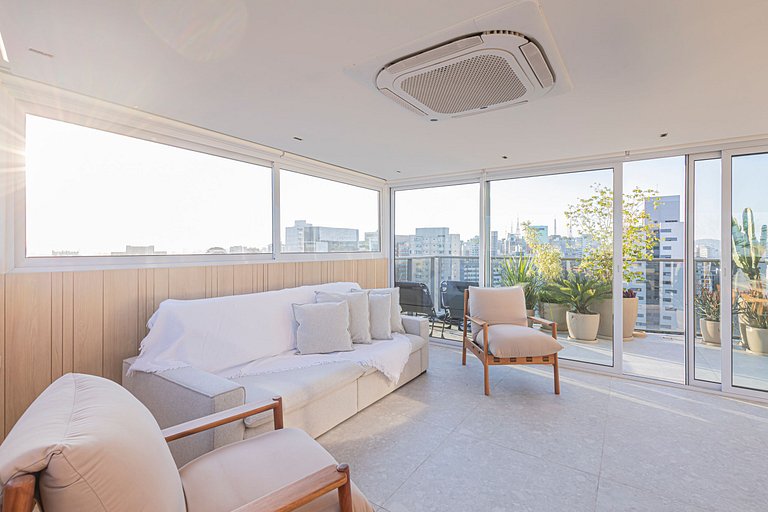 Apartamento 1829 Vista da cidade ao lado do Metrô