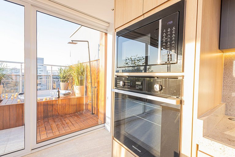 Apartamento 1829 Vista da cidade ao lado do Metrô