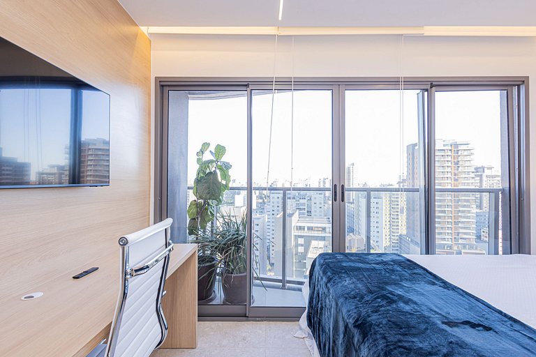 Apartamento 1829 Vista da cidade ao lado do Metrô