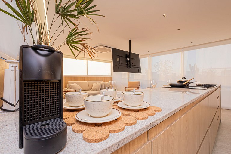 Apartamento 1829 Vista da cidade ao lado do Metrô
